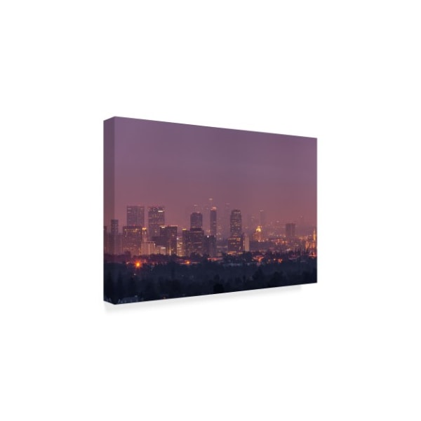 Chris Moyer 'La Is Early Morning Light' Canvas Art,30x47